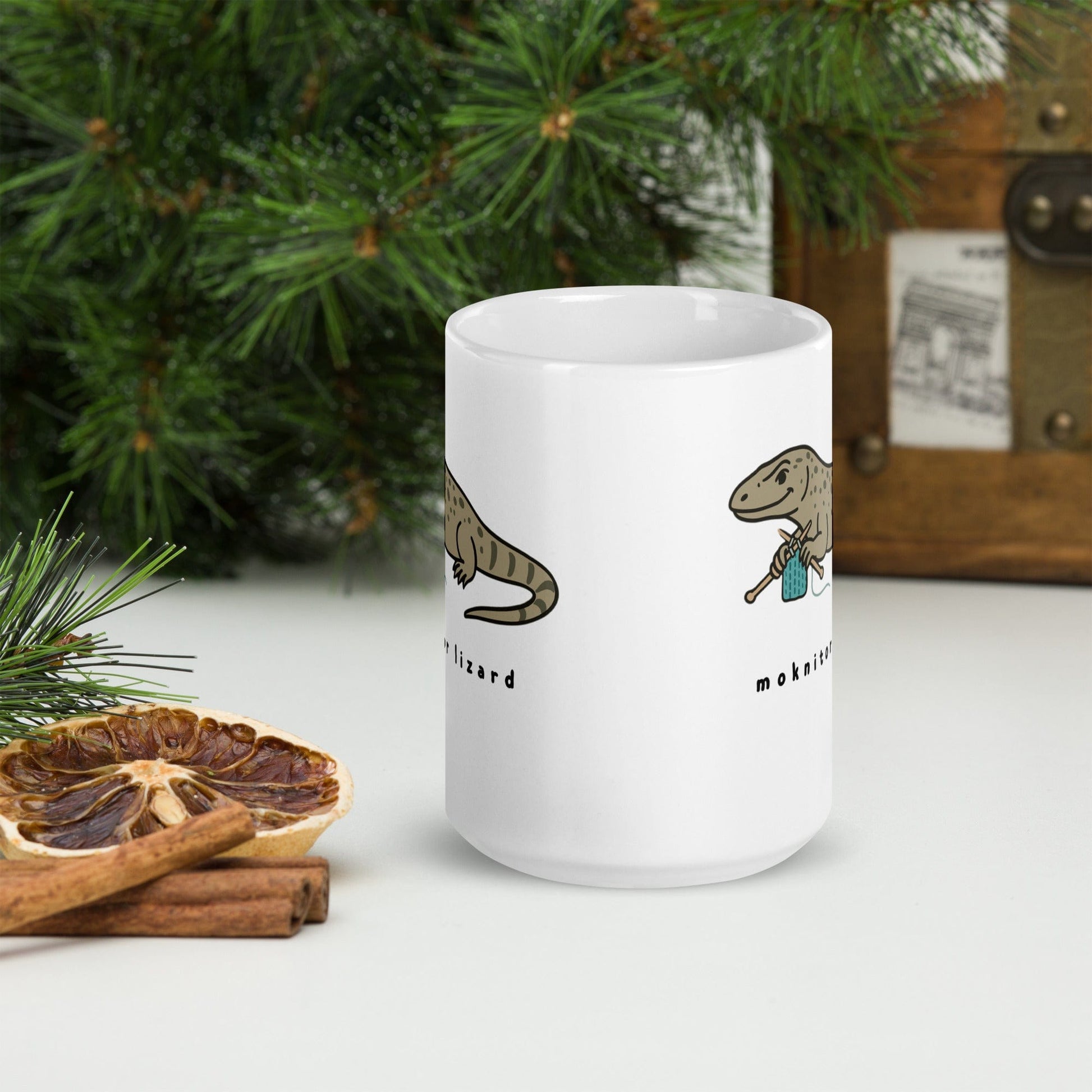 Moknitor Lizard Mug