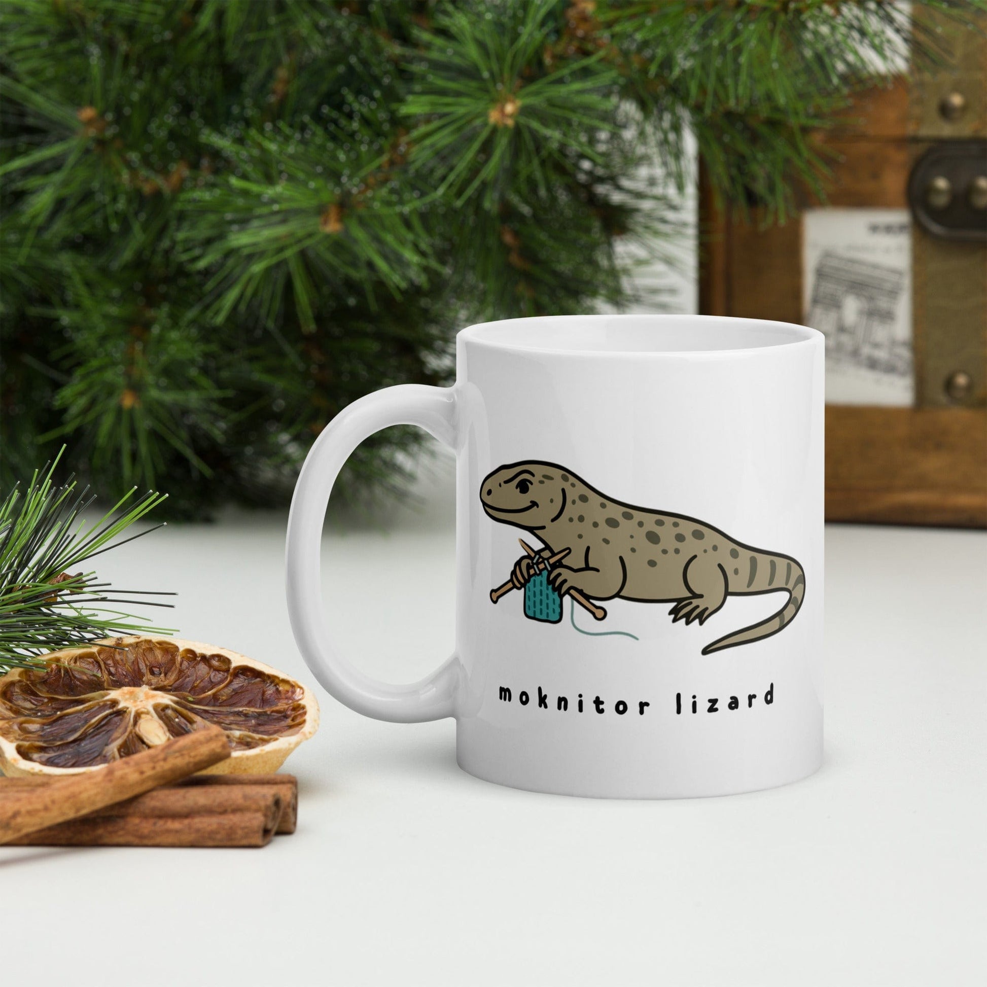 Moknitor Lizard Mug