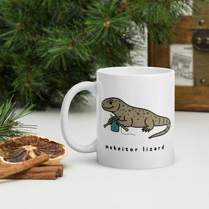 Moknitor Lizard Mug
