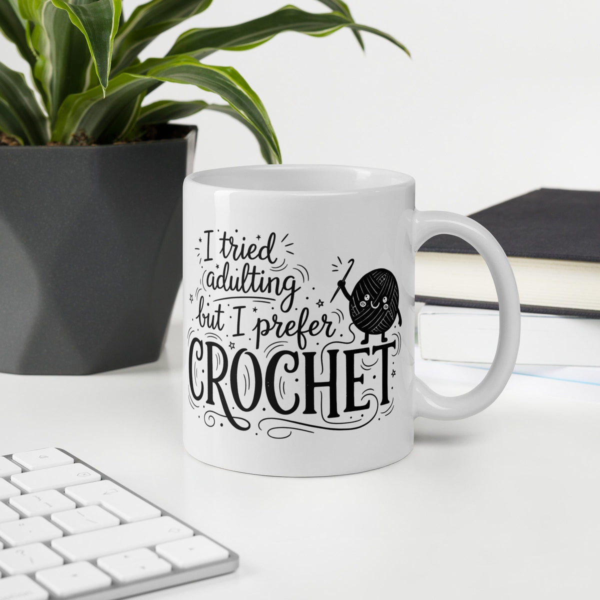 I Prefer Crochet Mug 11 oz