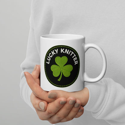 Lucky Knitter Mug 11 oz