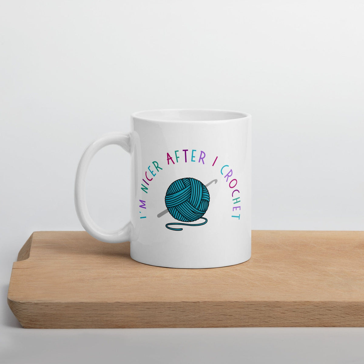 Nicer After Crochet Mug 11 oz