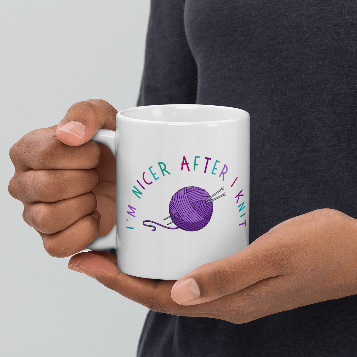 Nicer After Knit Mug 11 oz