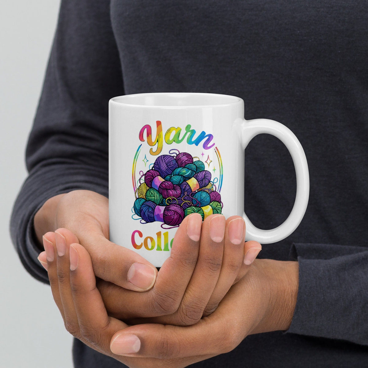 Yarn Collector - Rainbow Mug 11 oz