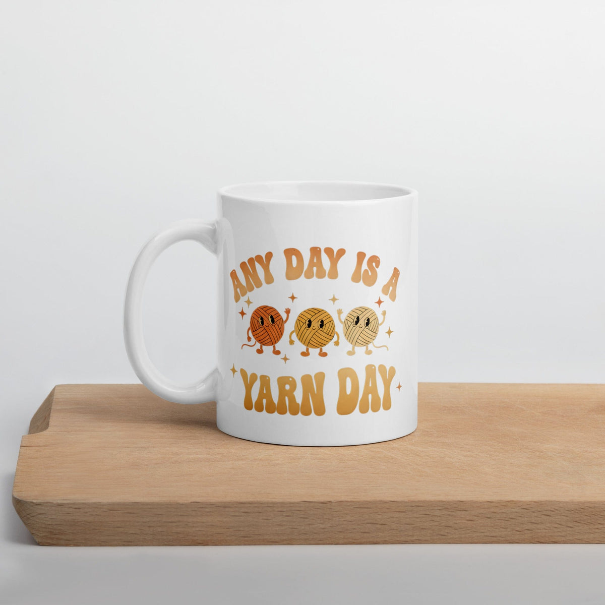 Yarn Day Mug 11 oz