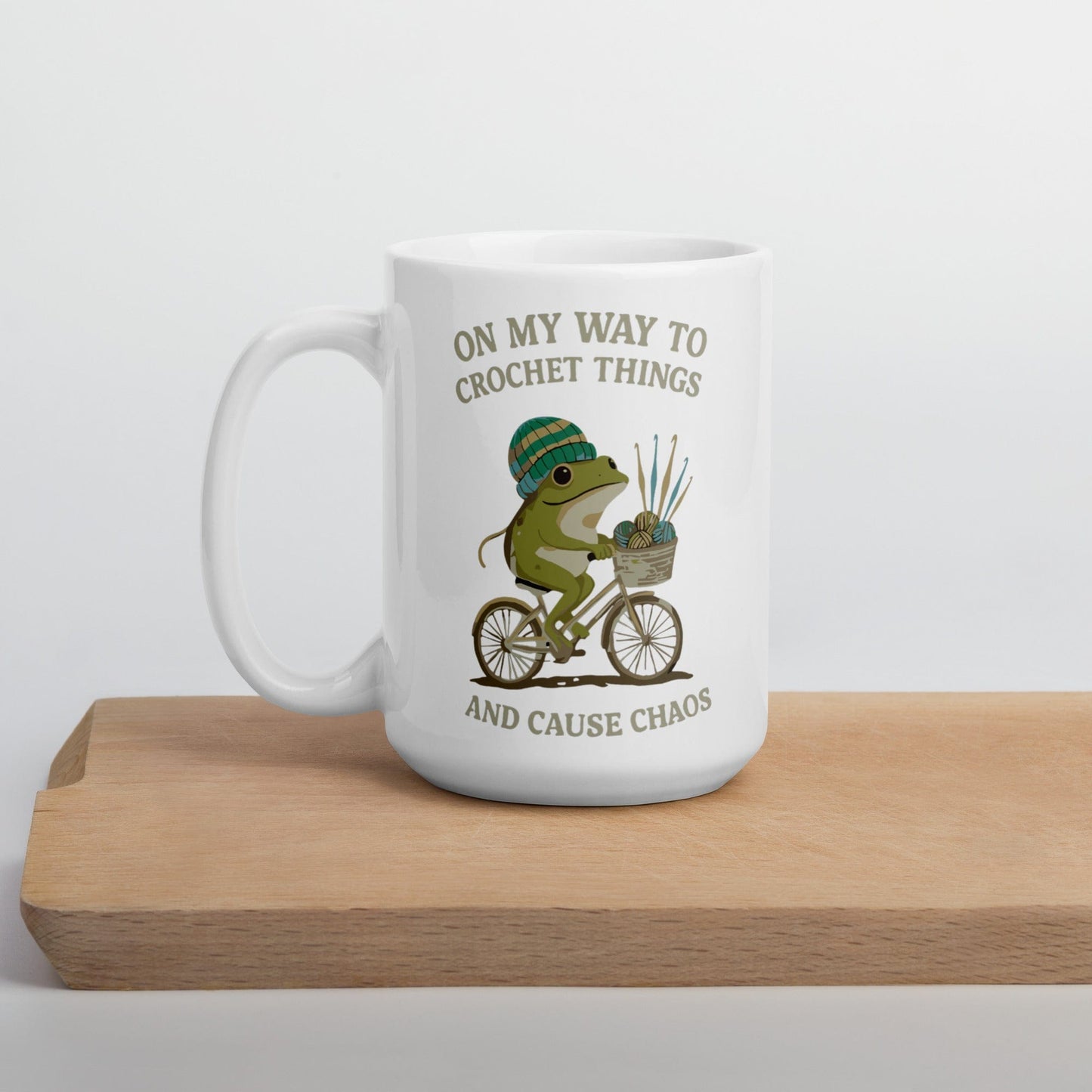 Crochet & Chaos Mug 15 oz