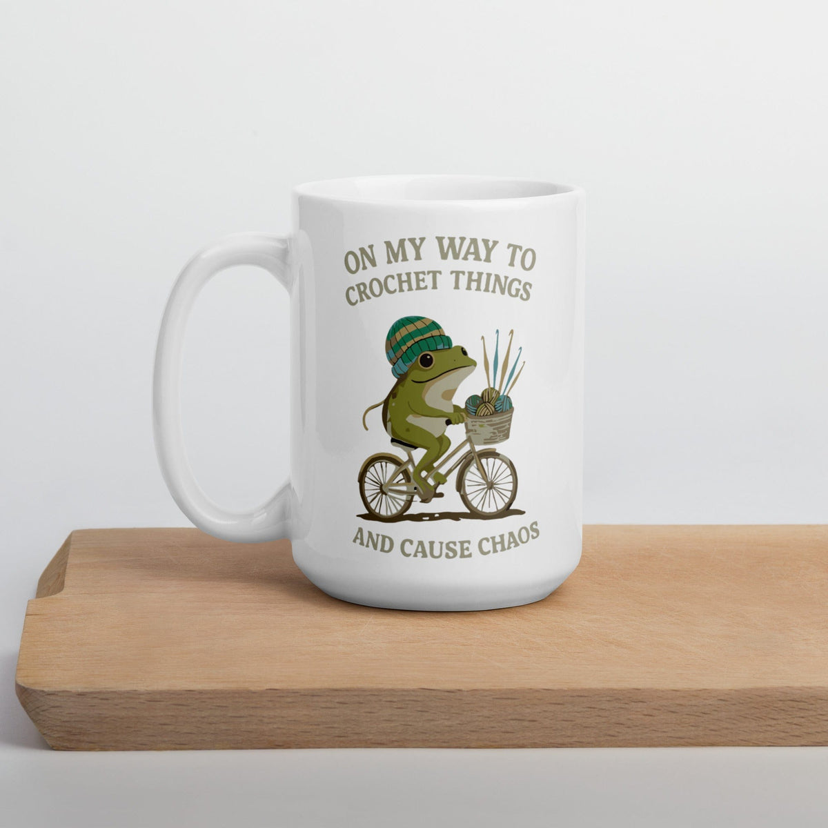 Crochet & Chaos Mug 15 oz