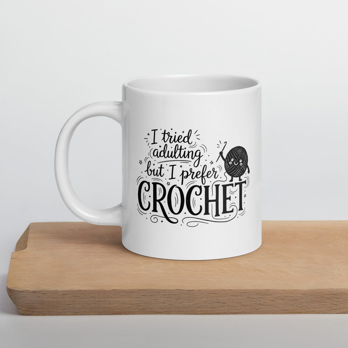 I Prefer Crochet Mug 15 oz