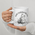 Knitting Rage Consumes Me Mug 15 oz