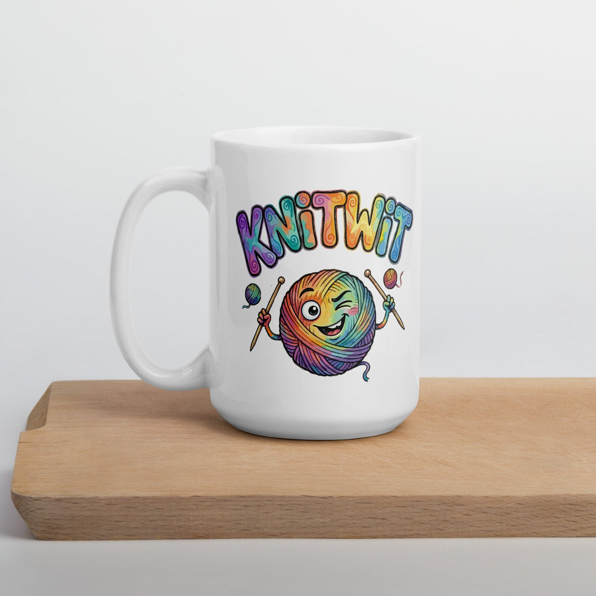 Knitwit Mug 15 oz