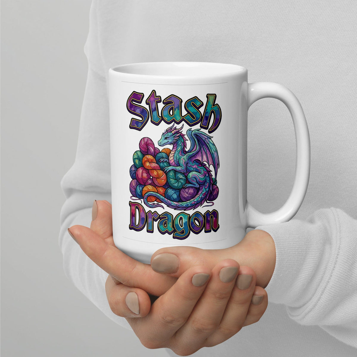 Stash Dragon Mug 15 oz