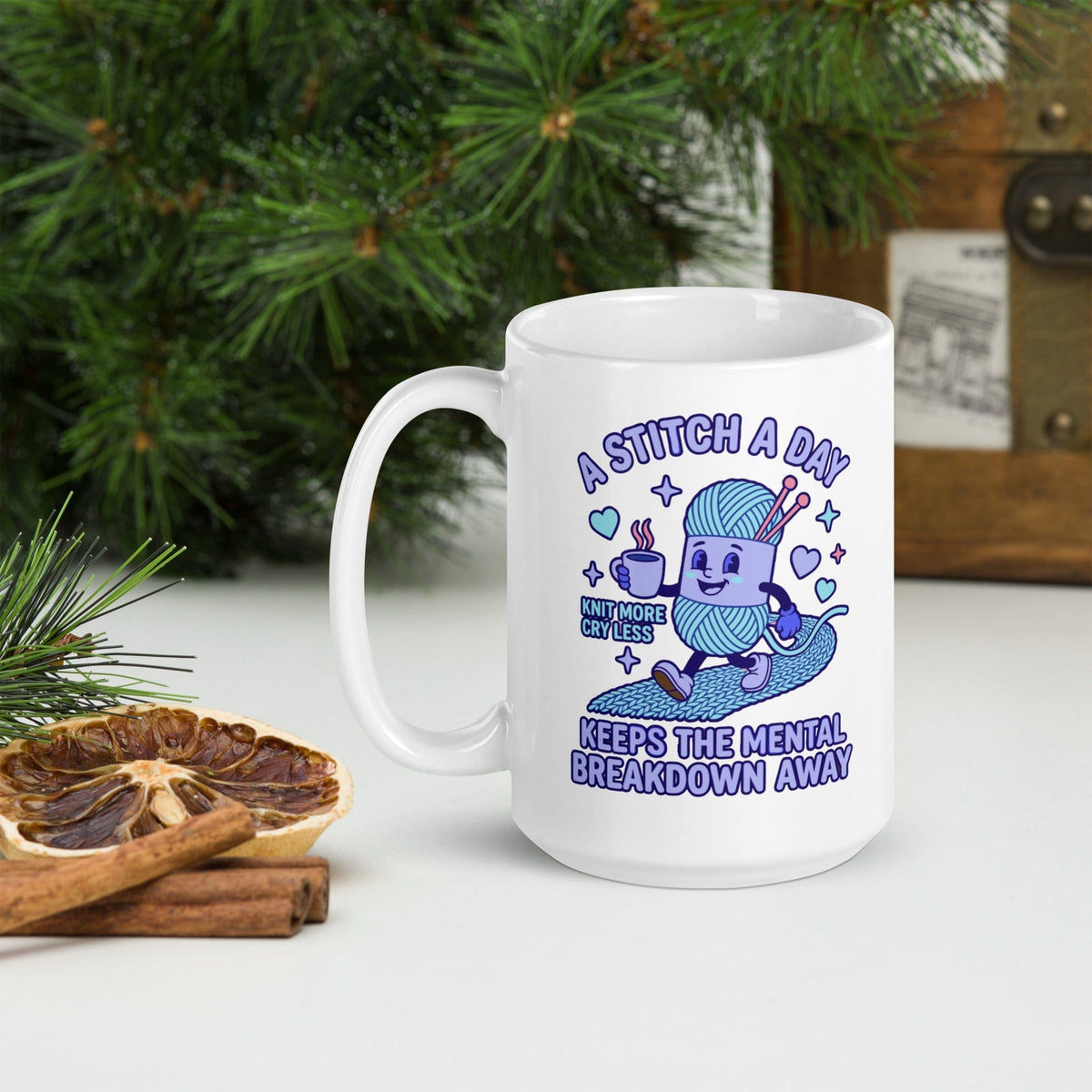 A Stitch A Day Mug 20 oz