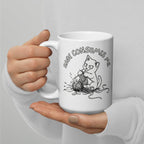 Knitting Rage Consumes Me Mug 20 oz