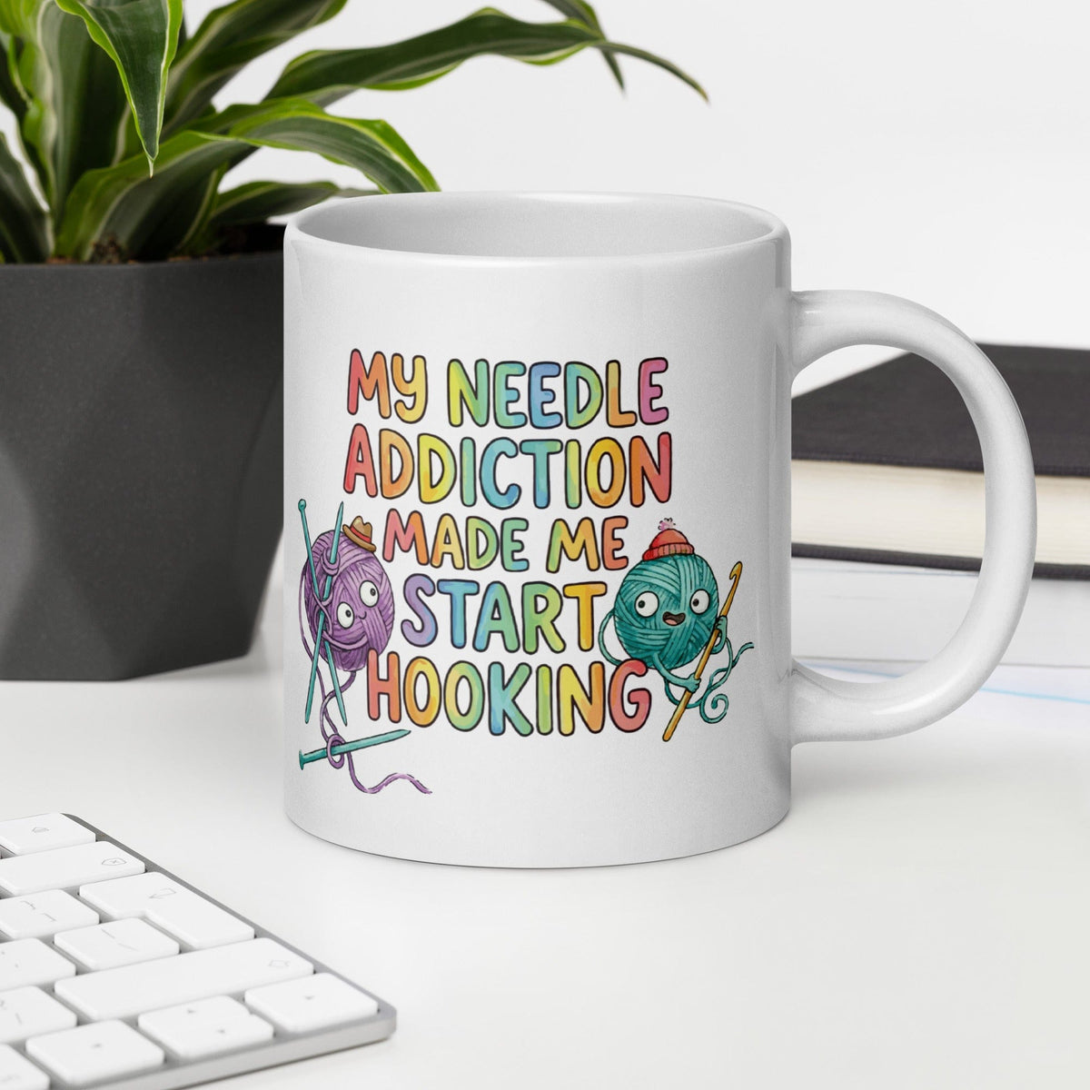 My Needle Addiction Mug 20 oz