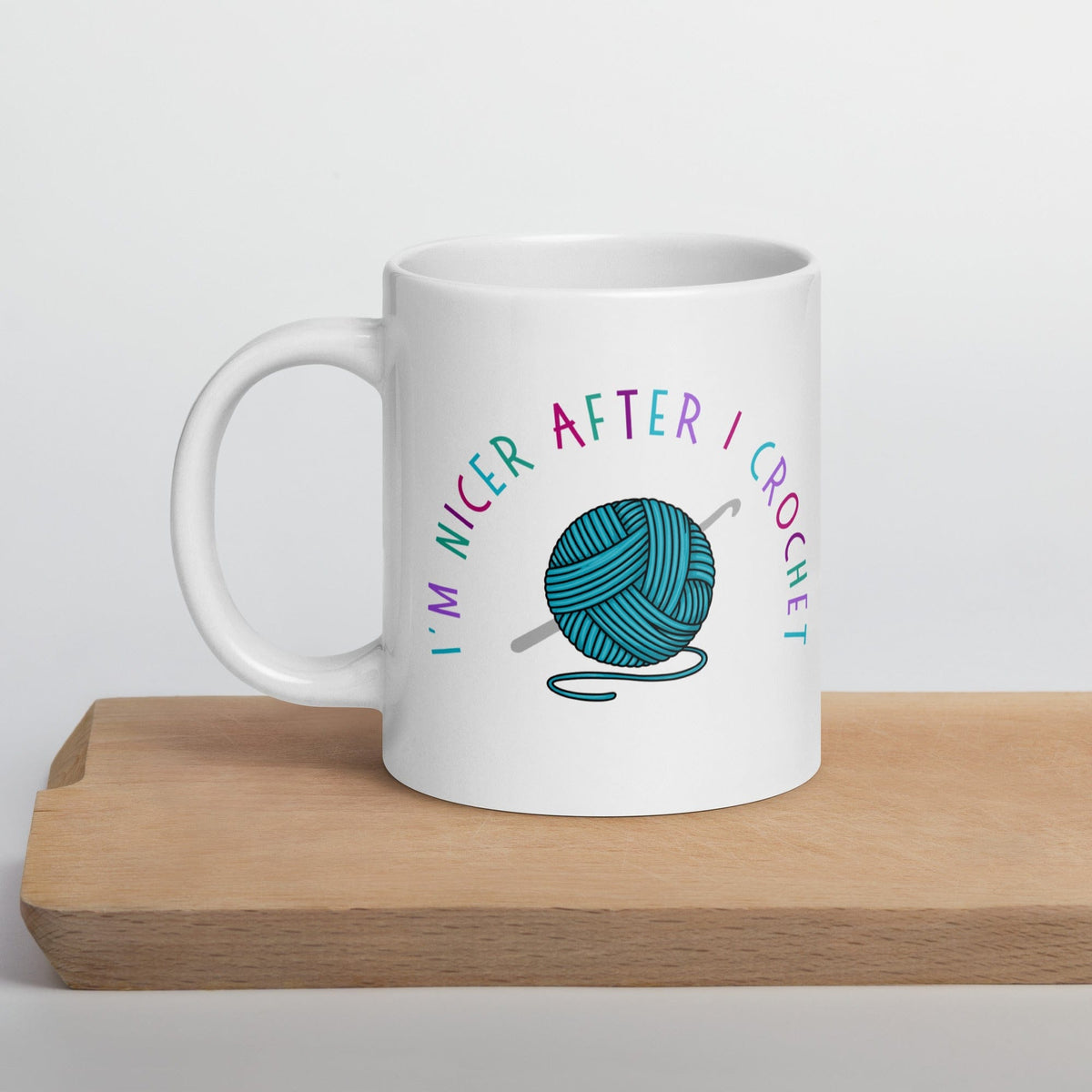 Nicer After Crochet Mug 20 oz