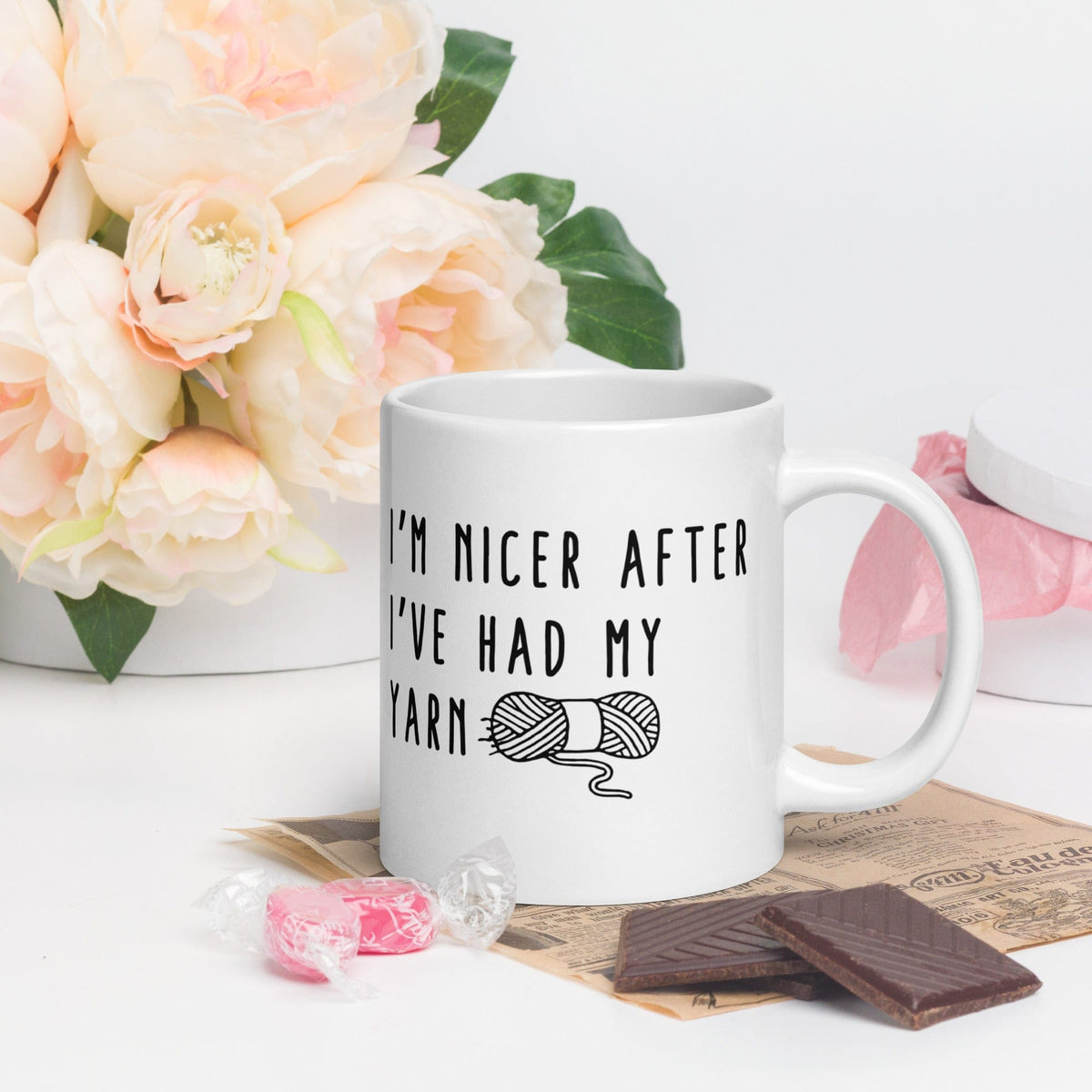 Nicer After Yarn Mug 20 oz