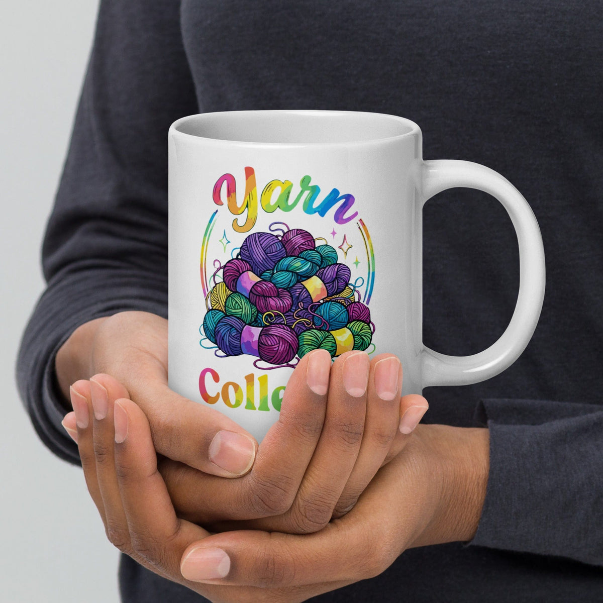 Yarn Collector - Rainbow Mug 20 oz