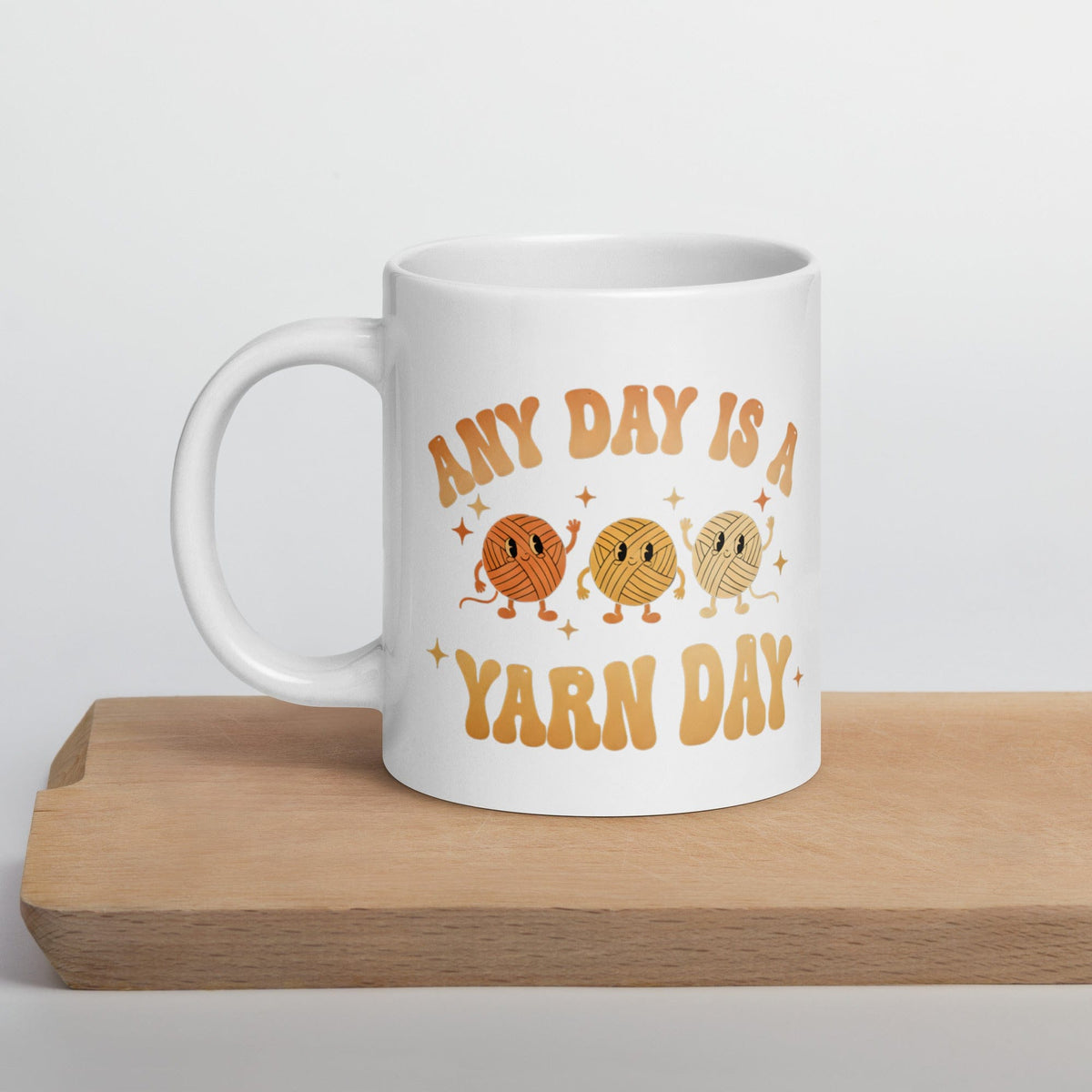 Yarn Day Mug 20 oz