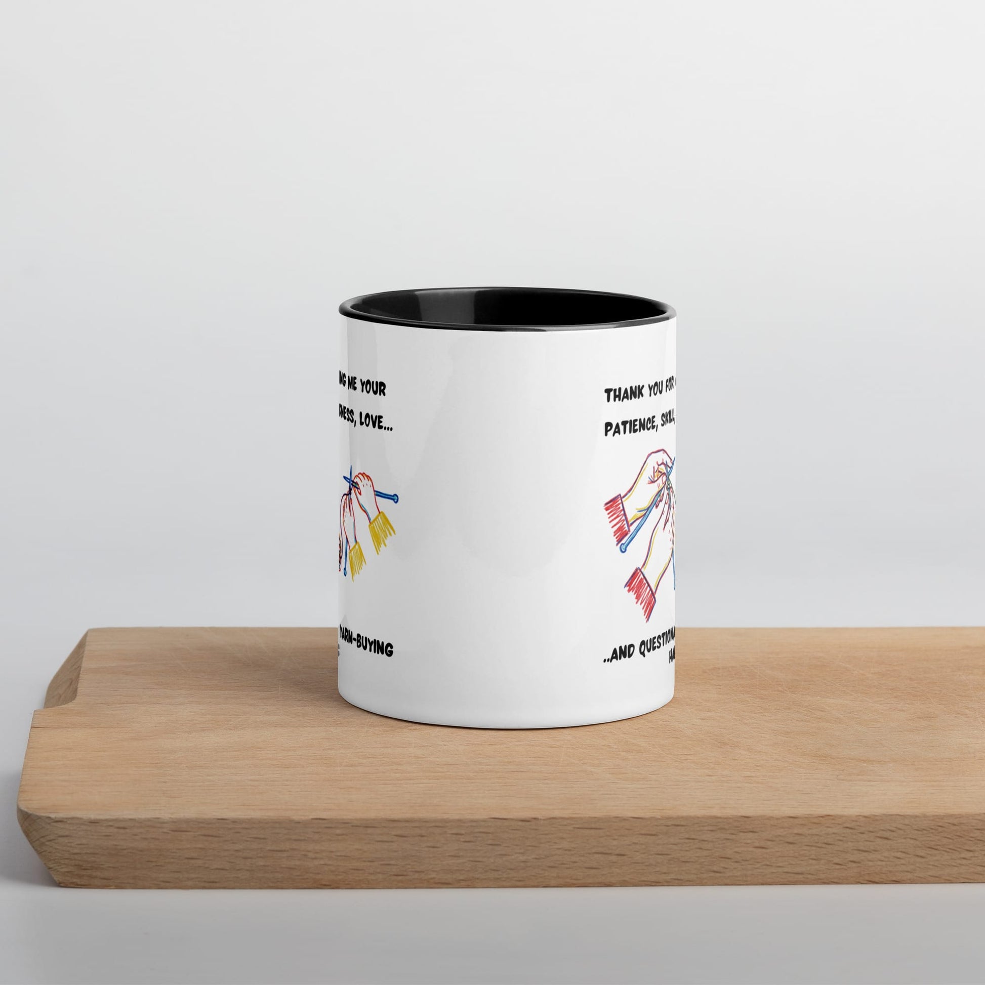 Thank You Mug Black / 11 oz