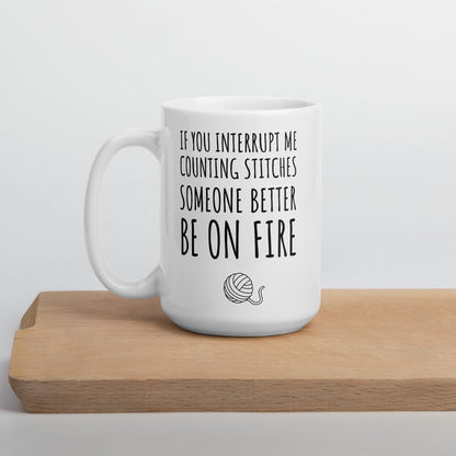 Counting Stitches Mug