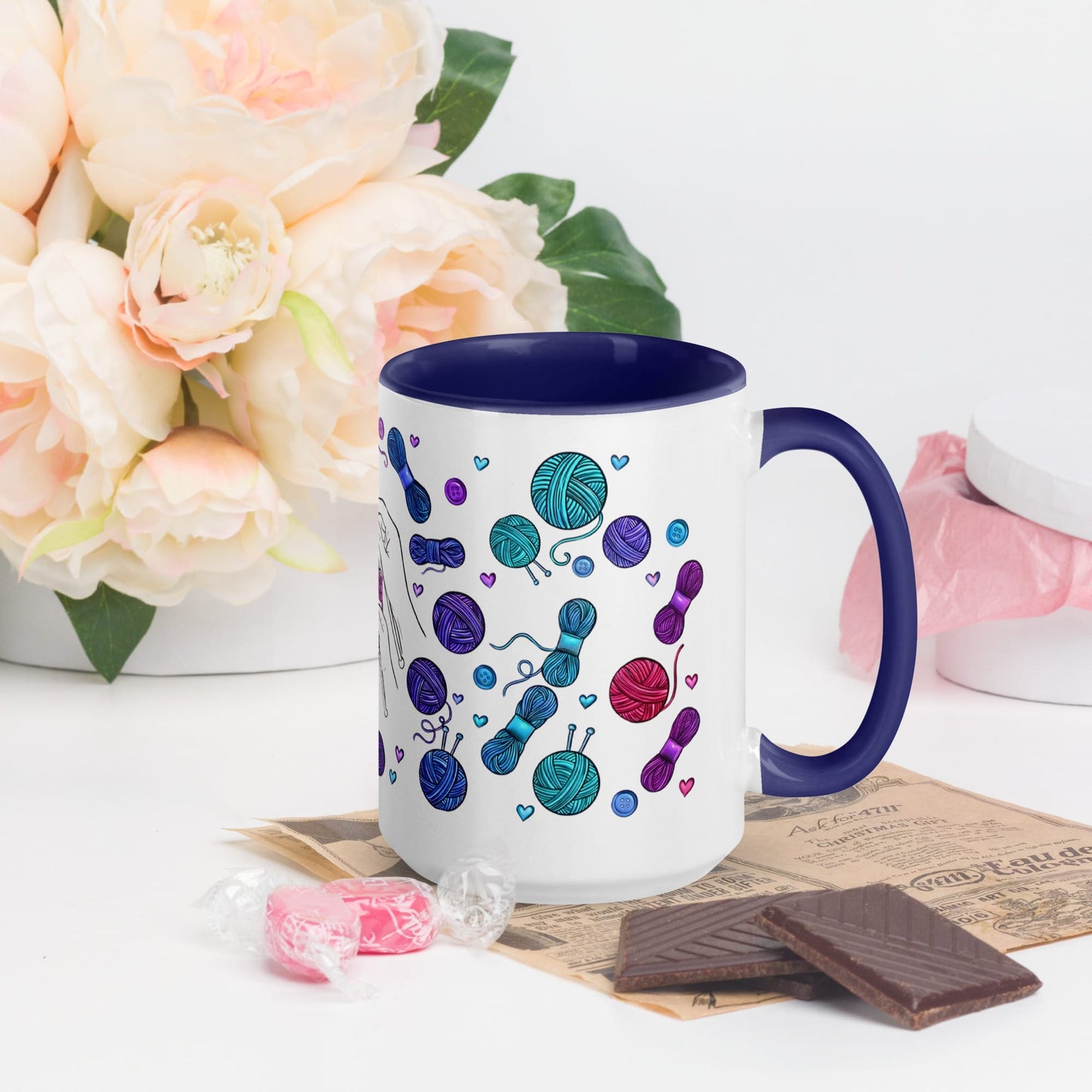 Generational Knitting Mug