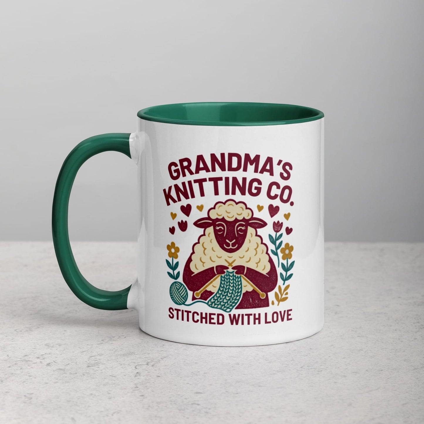 Grandma's Knitting Co. Mug