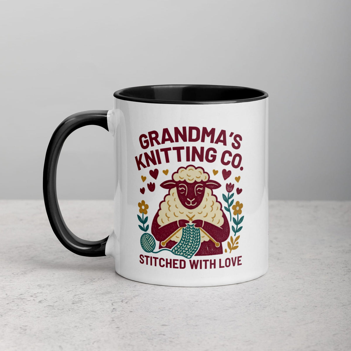 Grandma's Knitting Co. Mug