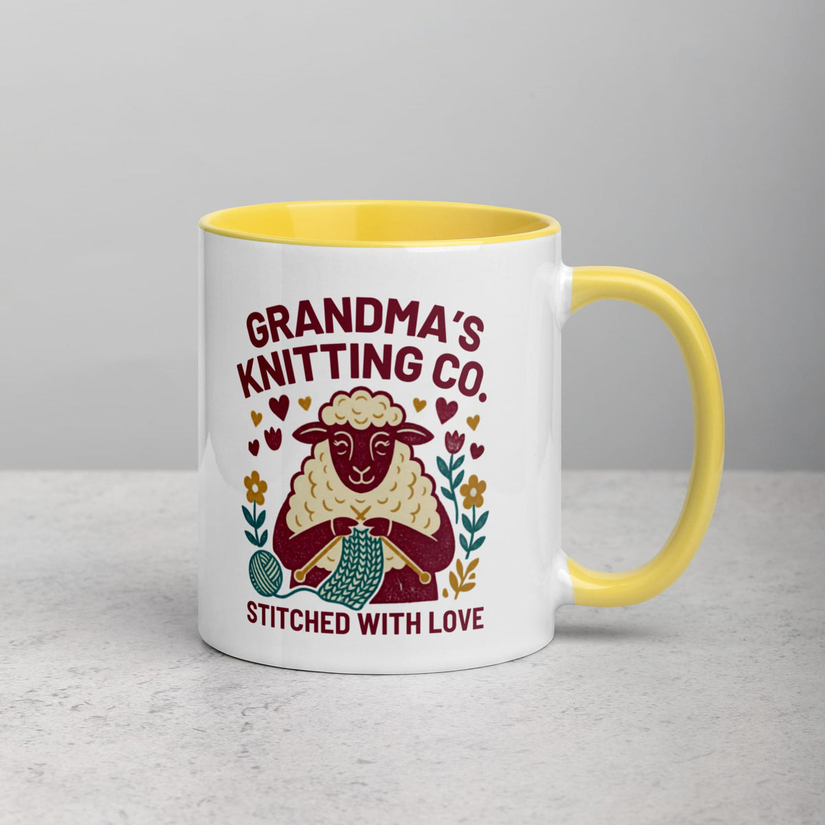 Grandma's Knitting Co. Mug