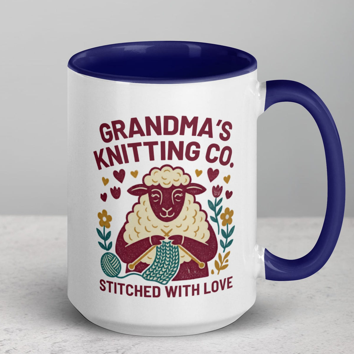 Grandma's Knitting Co. Mug
