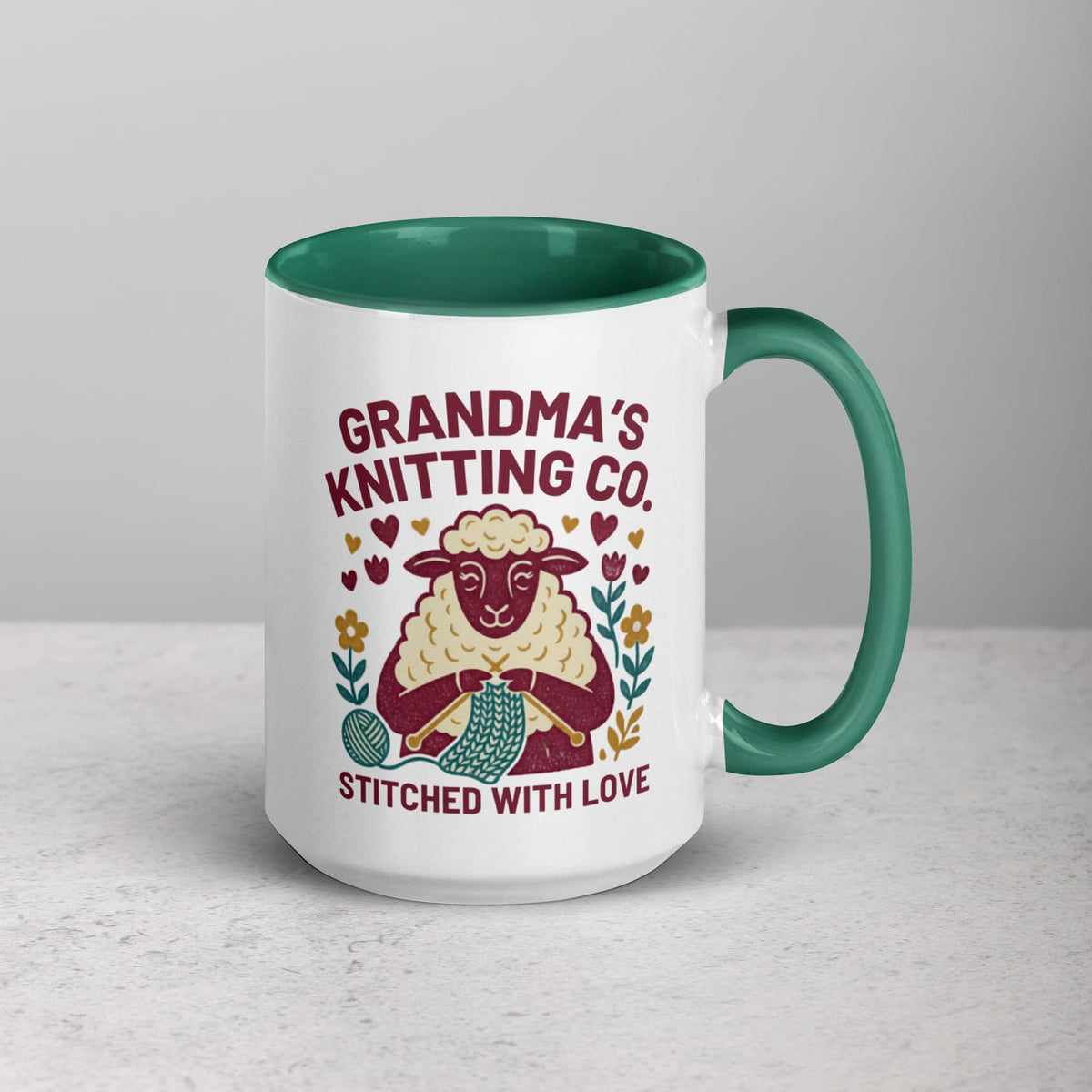 Grandma's Knitting Co. Mug