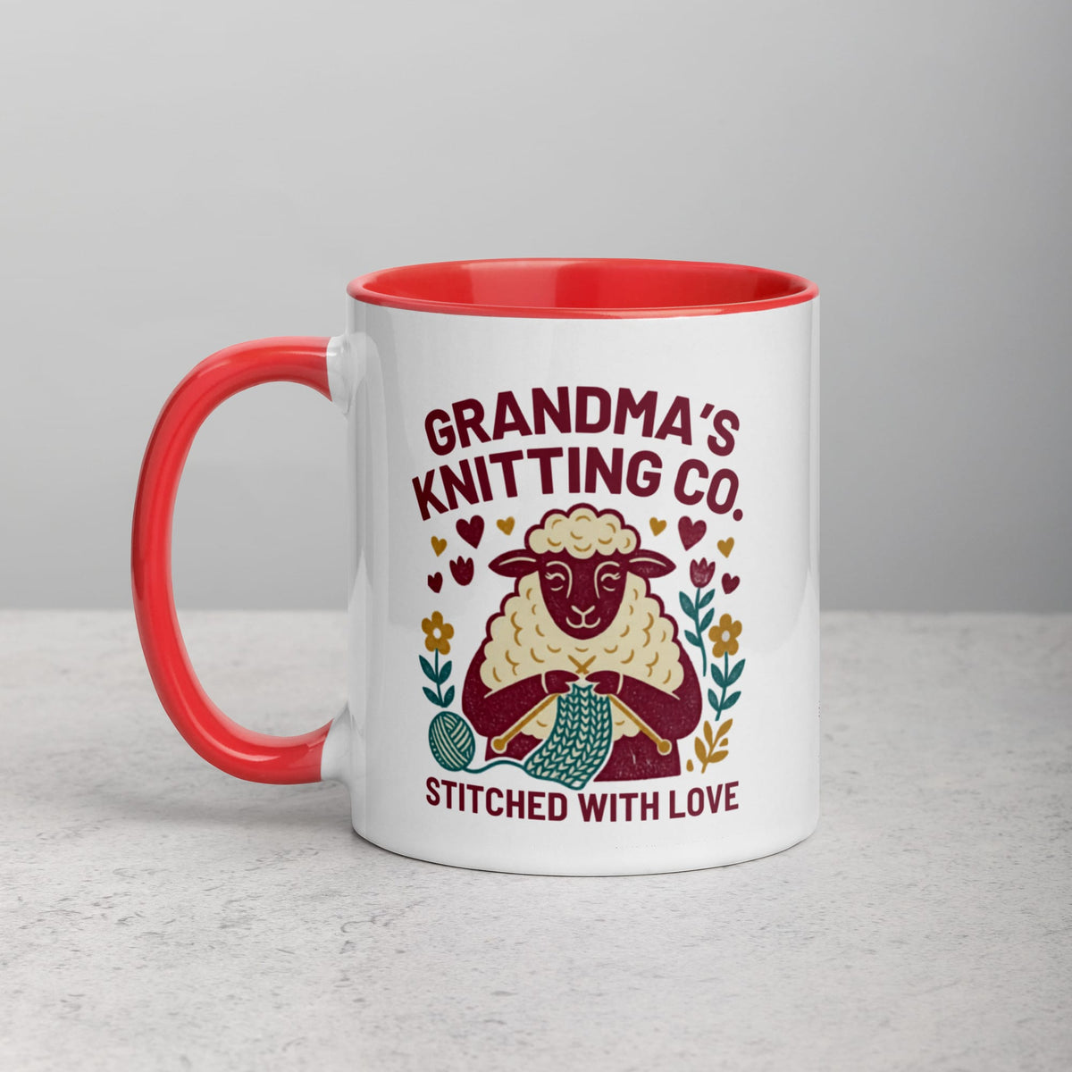Grandma's Knitting Co. Mug