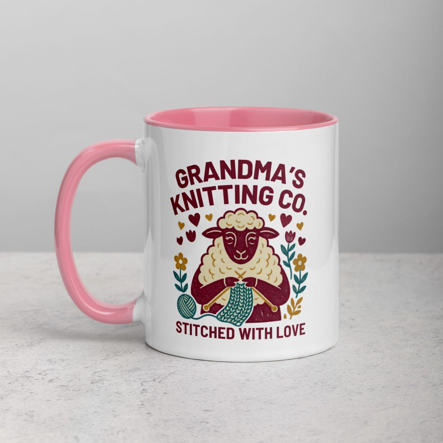 Grandma's Knitting Co. Mug