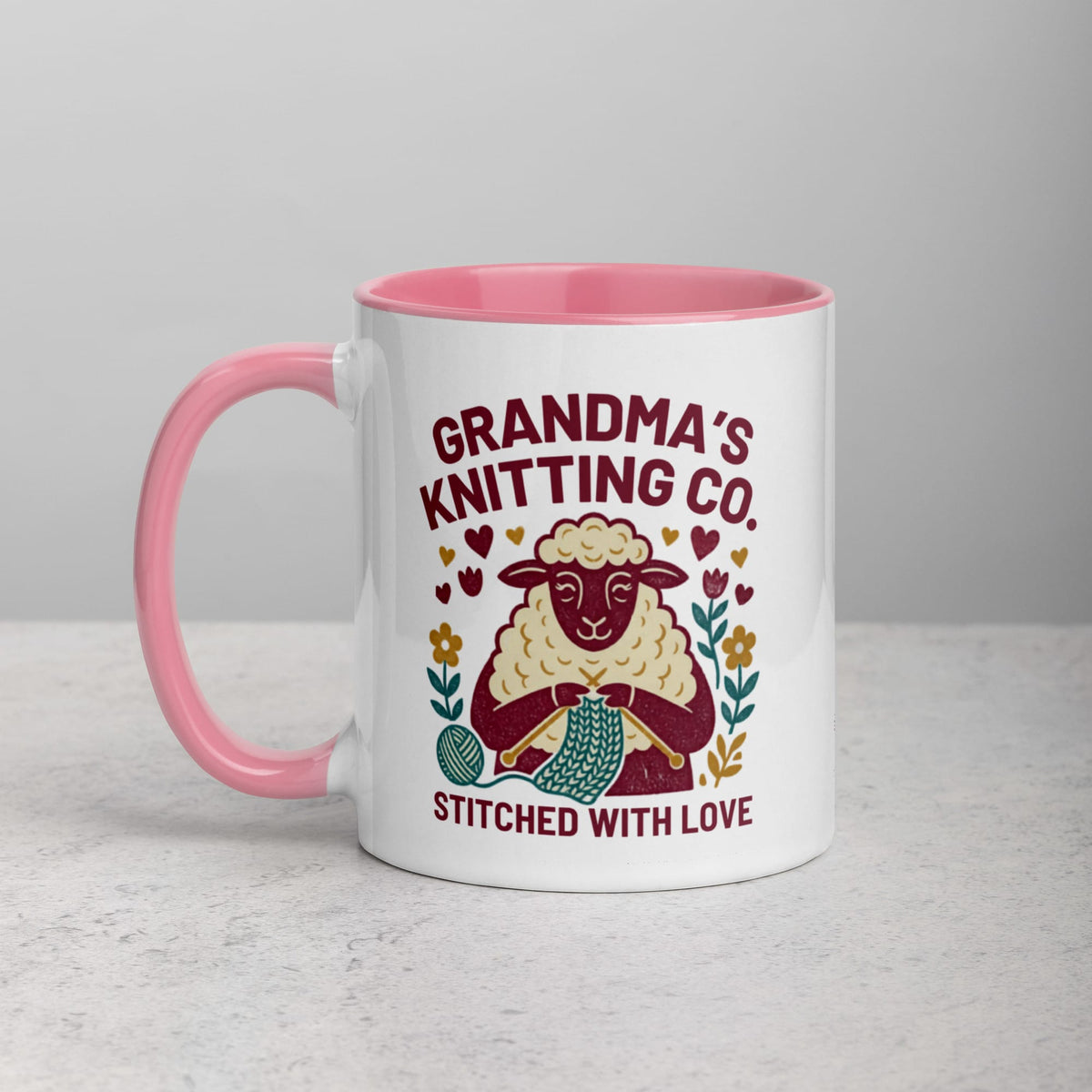 Grandma's Knitting Co. Mug