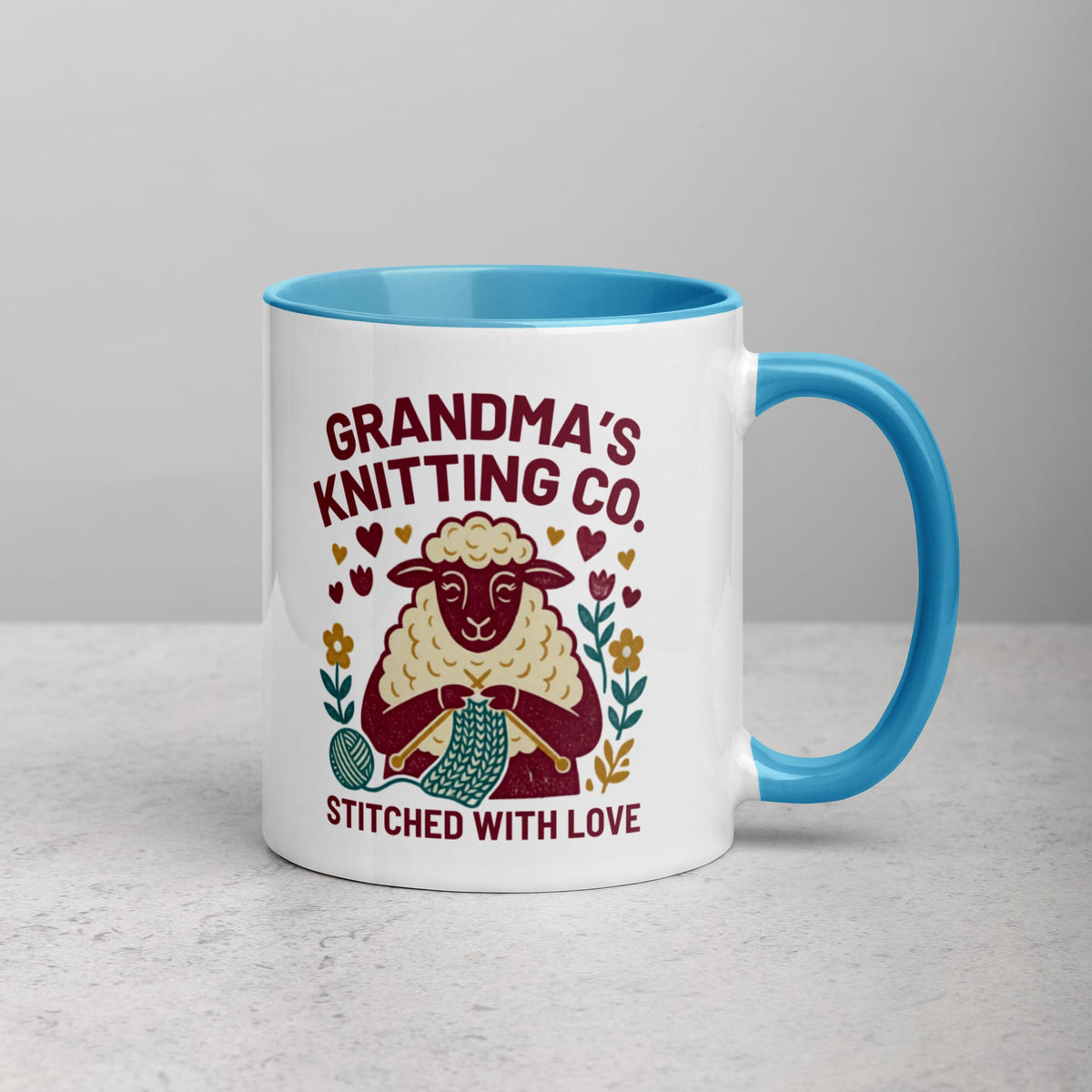 Grandma's Knitting Co. Mug