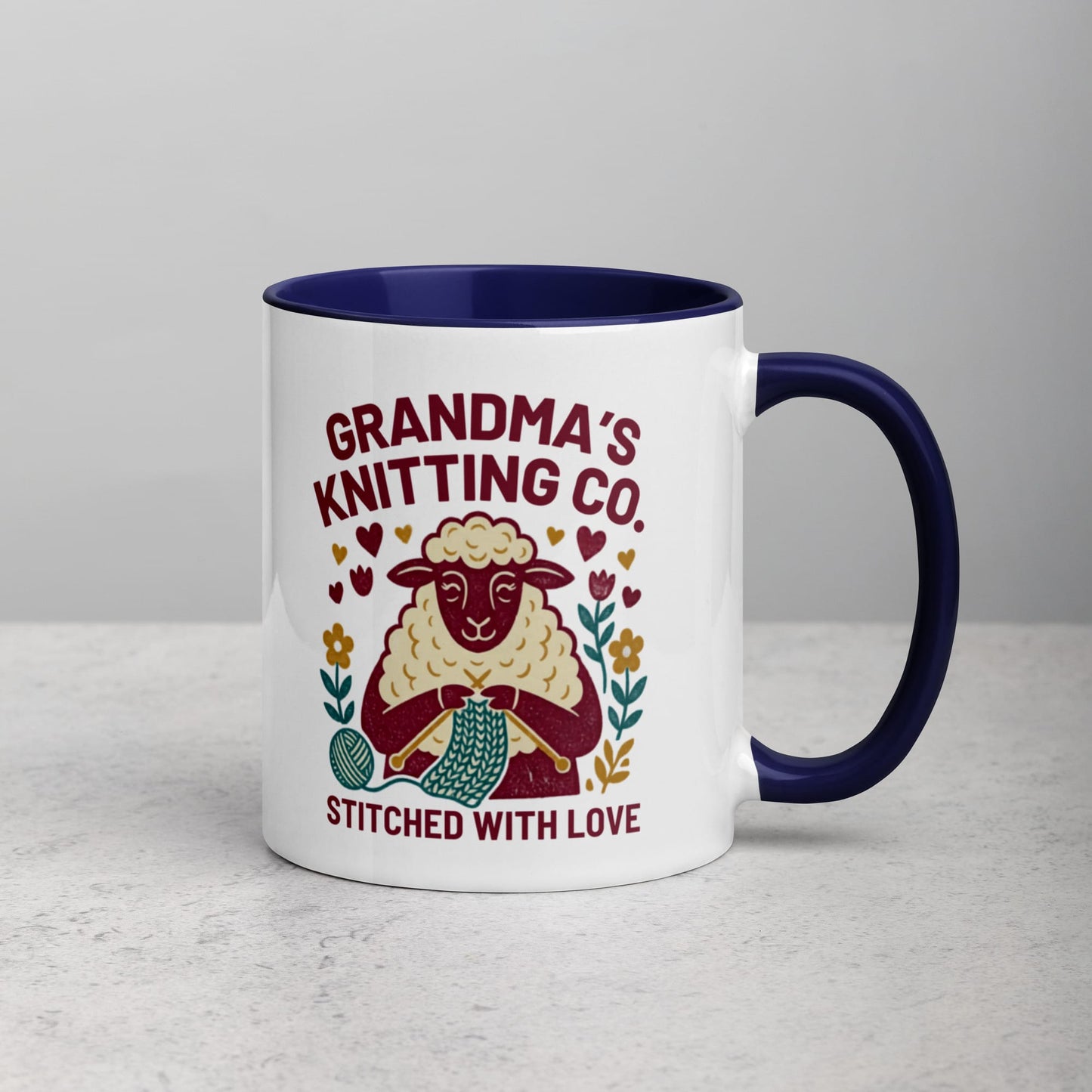 Grandma's Knitting Co. Mug