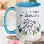 I Get It From My Grandma Mug