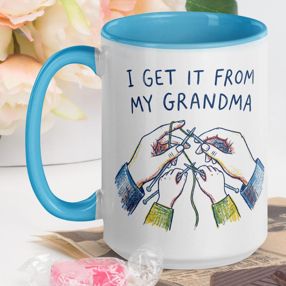 I Get It From My Grandma Mug