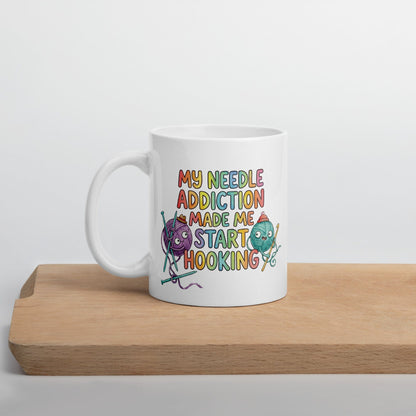 My Needle Addiction Mug