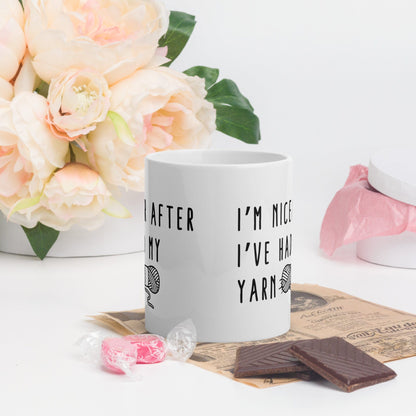 Nicer After Yarn Mug