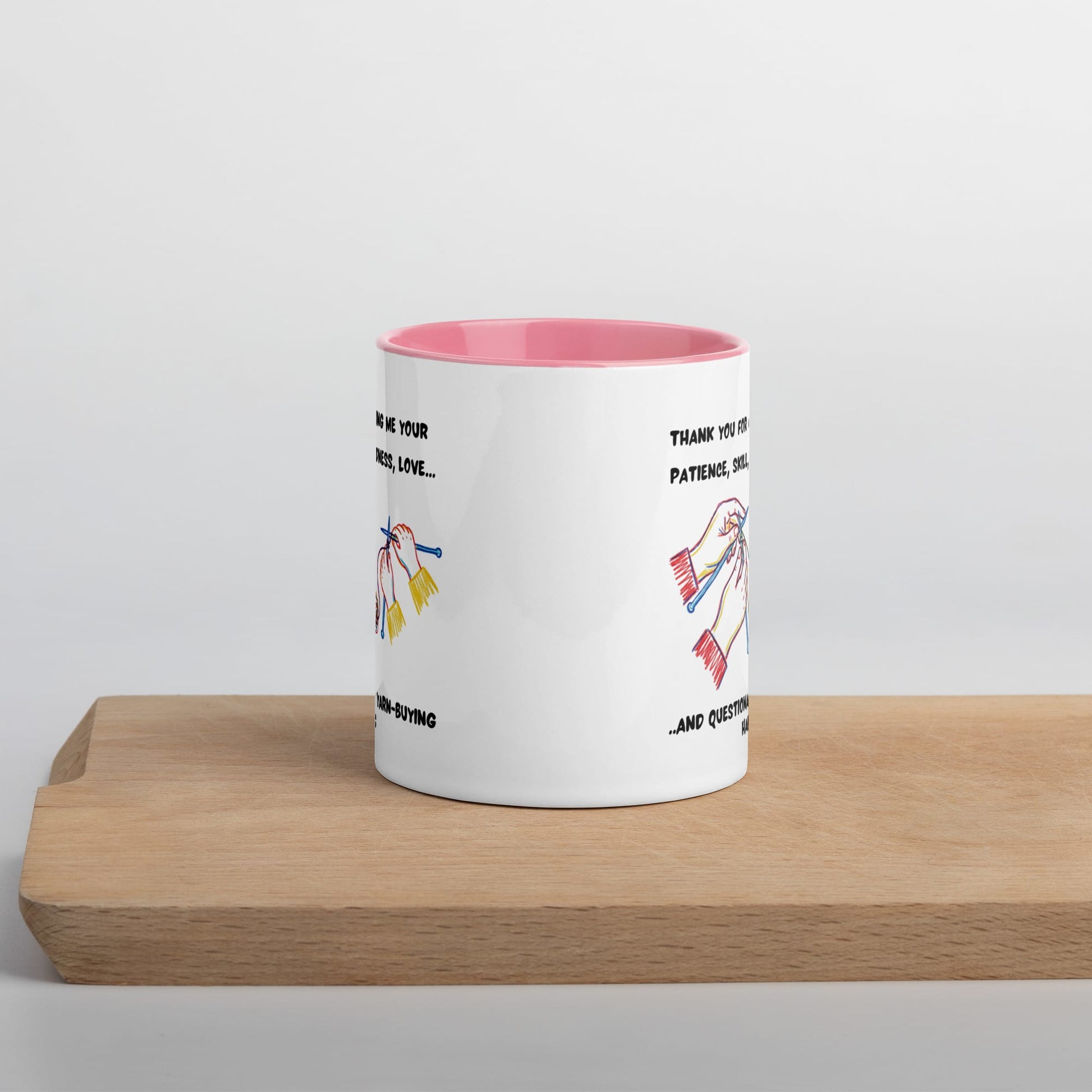 Thank You Mug Pink / 11 oz