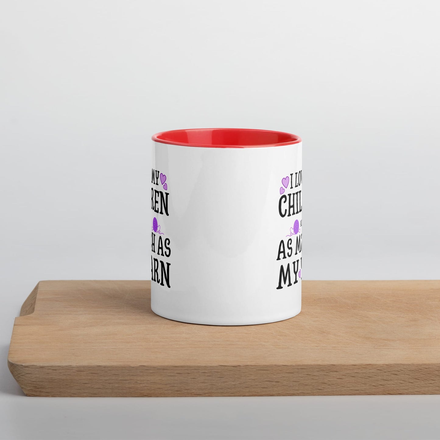 I Love My Children Mug Red / 11 oz