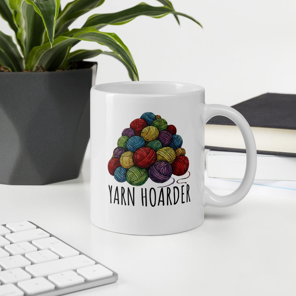 Yarn Hoarder Pile Mug