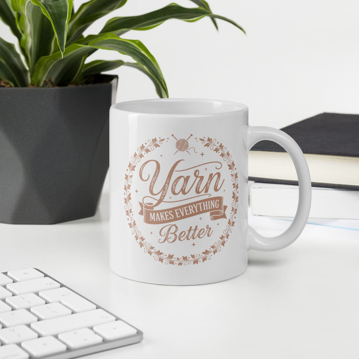 Yarn Makes Everything Better Mug