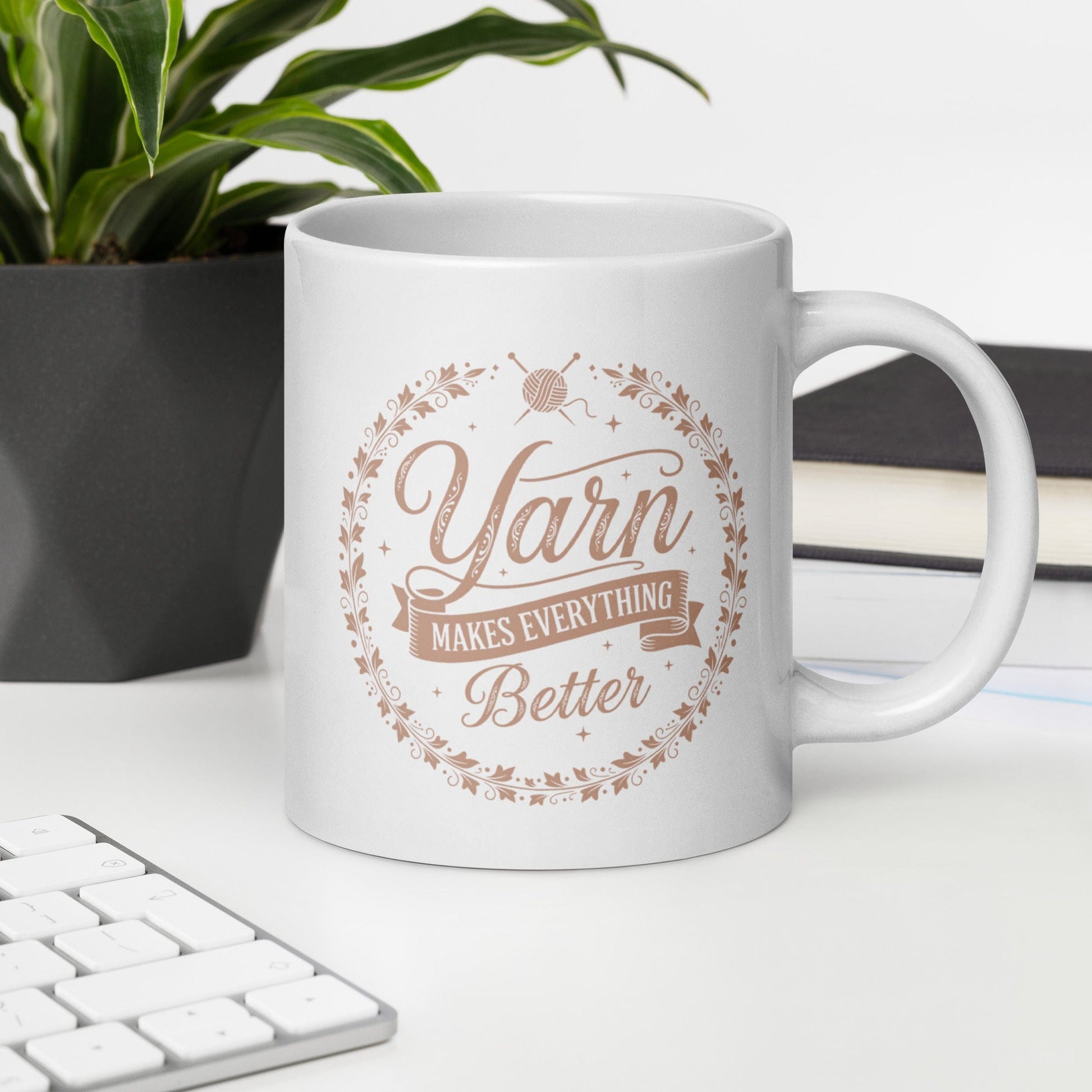 Yarn Makes Everything Better Mug
