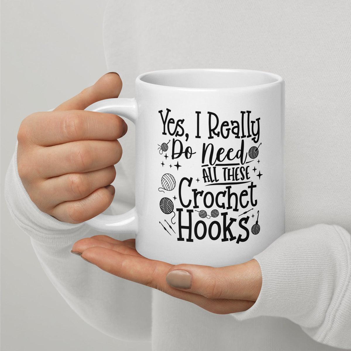 Yes I really Need These Hooks Mug
