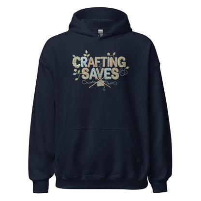 Crafting Saves Hoodie Navy / S