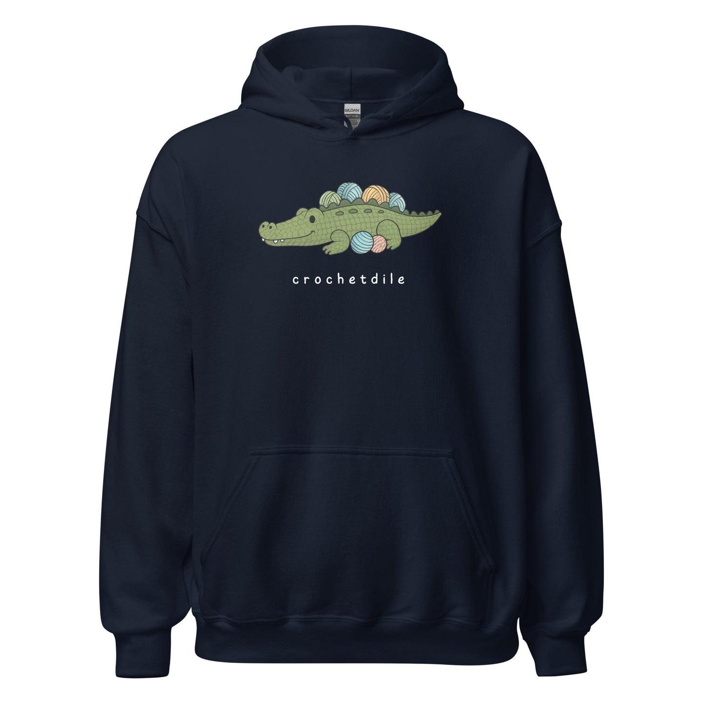 Crochetdile Hoodie Navy / S