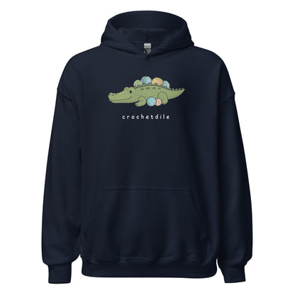 Crochetdile Hoodie Navy / S