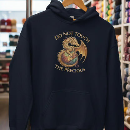 Do Not Touch Hoodie Navy / S