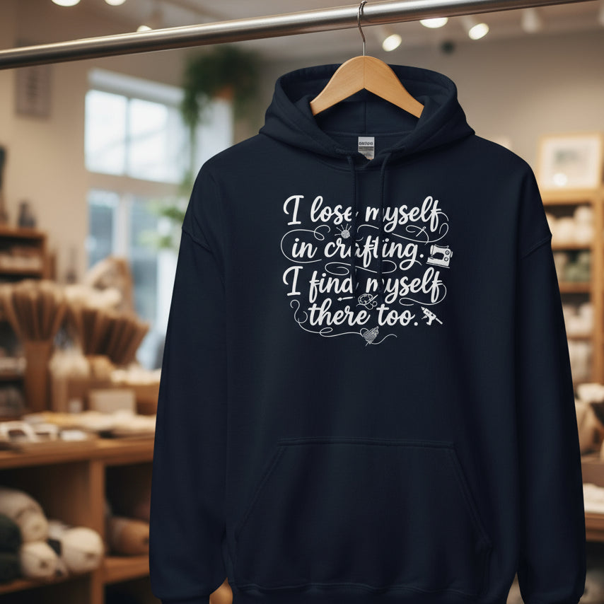 Find Myself Hoodie Navy / S